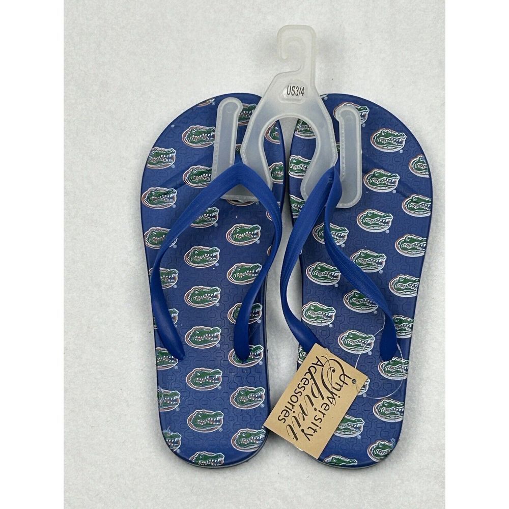NCAA Florida Gators Flip Flop Sandals Size 3/4‎